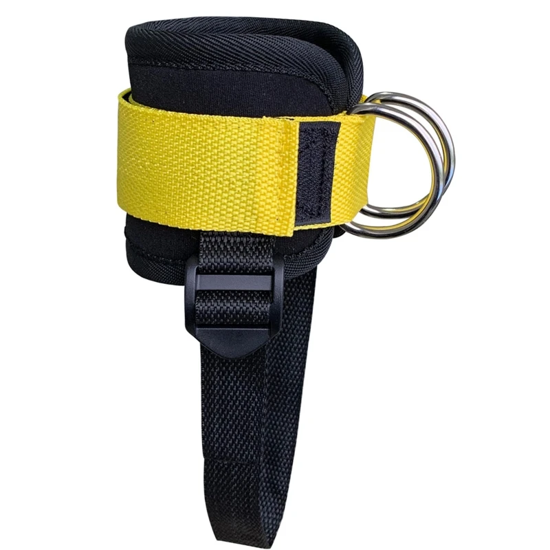 

Adjustable D Buckle Ankle Strap Ankle Cuff Leg Strength Training Protective Gear