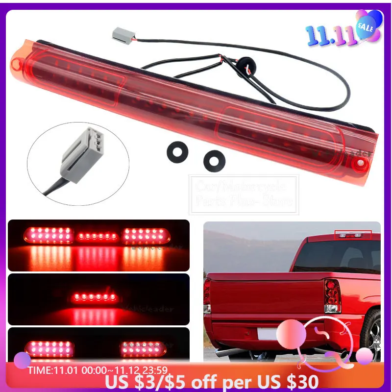 

Автомобильный светодиодный стоп-светильник, 12 В, светодиодный красный корпус для Ford F-150 F150 F250 1997- 2003, Автомобильный задний фонарь, светильник...