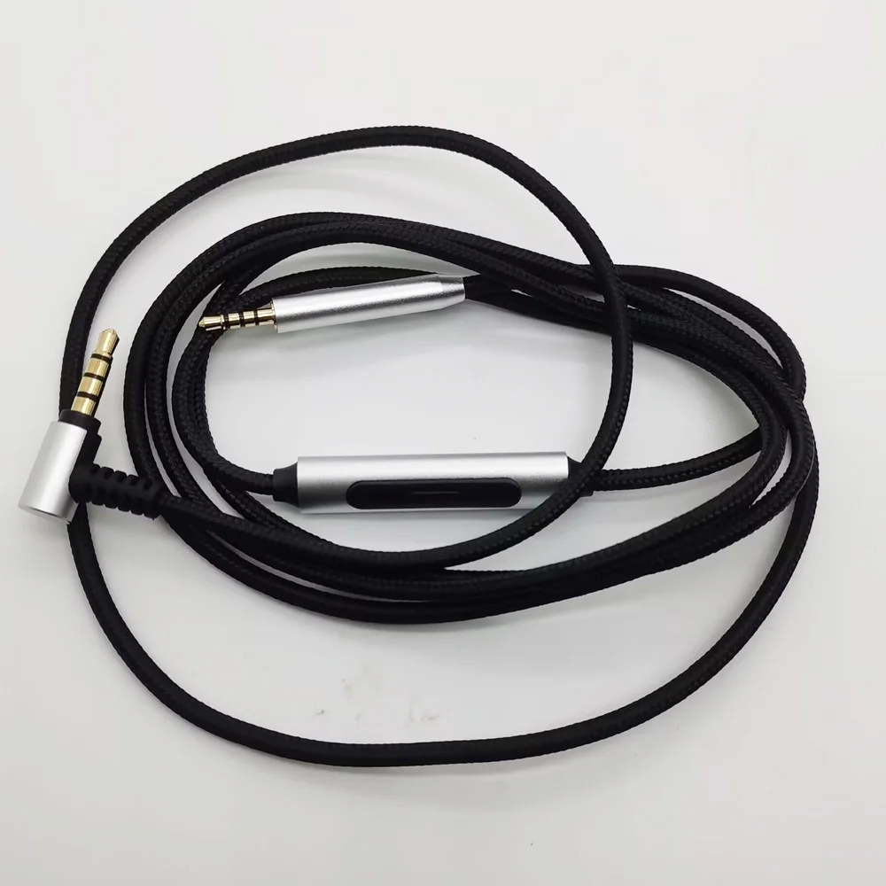 Фото Кабели POYATU QC45 для наушников Bose QuietComfort 35 45 QC25 QC35 NC700 OE2 OE2i, сменные шнуры с микрофоном и пультом дистанционного управления №5
