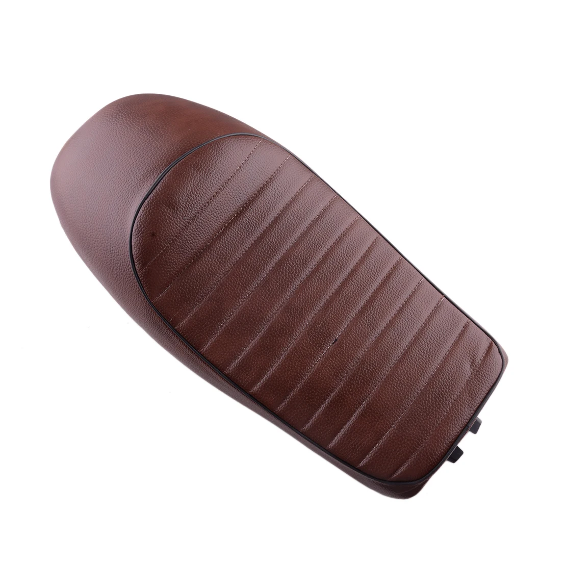 

Universal Brown Motorcycle Hump Seat Straddle Saddle For Flat Frame Motorbike Comfortable High Quality New