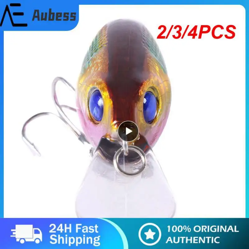 

2/3/4PCS Sharp Barbed Hook Bait 7.5cm-11g-6 Artificial Bait Laser Coating Biomimetic Decoy Reflective Temptation Bionic Bait