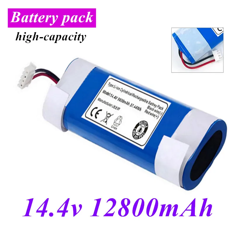 

2022 New 14,4V 12800mAh Roboter-staubsauger Batterie Pack für Ecovacs Deebot DJ35, DJ36, DK35, DK36, DK520, DN520, DN55
