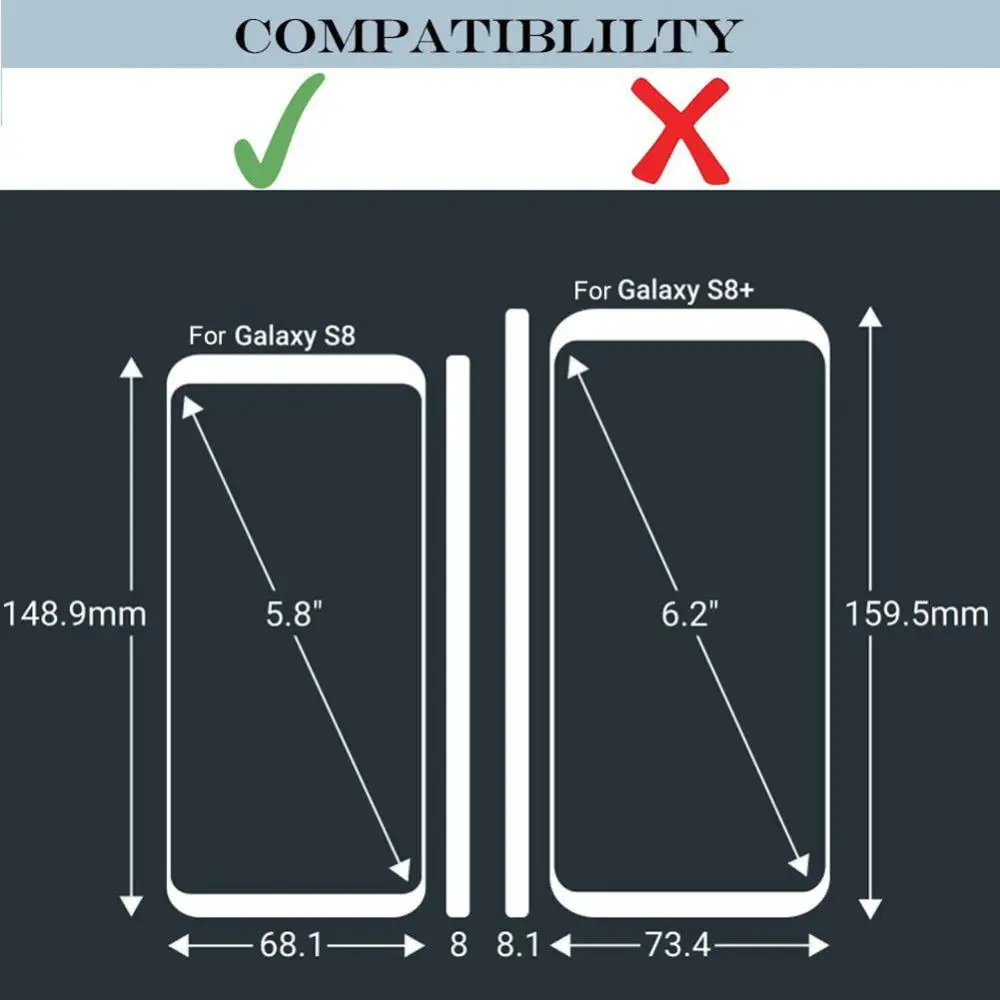 

Touch Screen Glass Front Outer Protective Lens for Samsung Galaxy S9 S9Plus