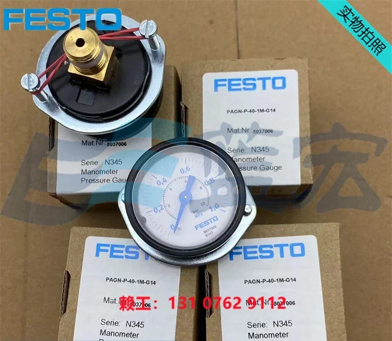 Манометр FESTO PAN-P-40-1M-1.6M-G14 803706 803707