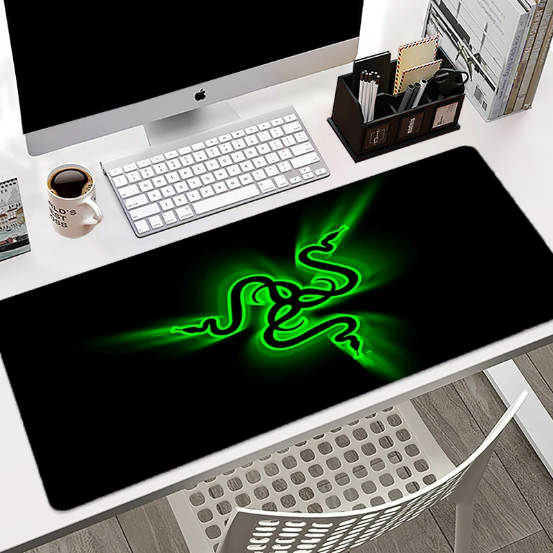 

Large XXL Razer Mouse Pad Gaming Accessories Speed Computer Keyboard PC Mousepad Gamer Rubber Carpet CSGO PUBG Desk Mat Mausepad