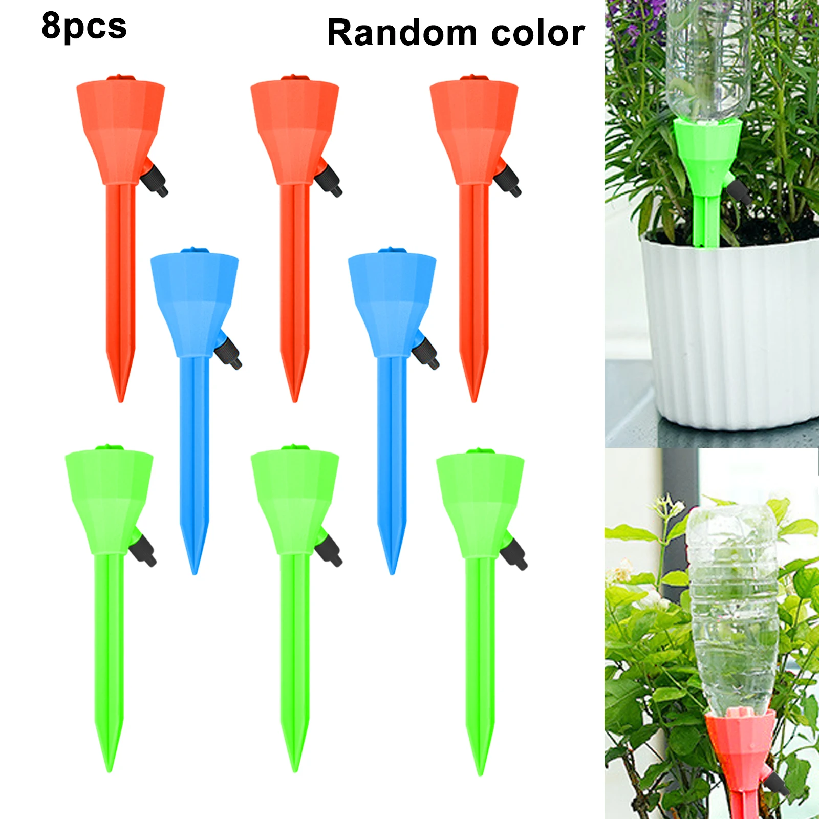 

8/16/24pcs Auto Adjustable Drip Irrigation System Automatic Watering Spike For Indoor Plant Watering Device Plant Garden Tool