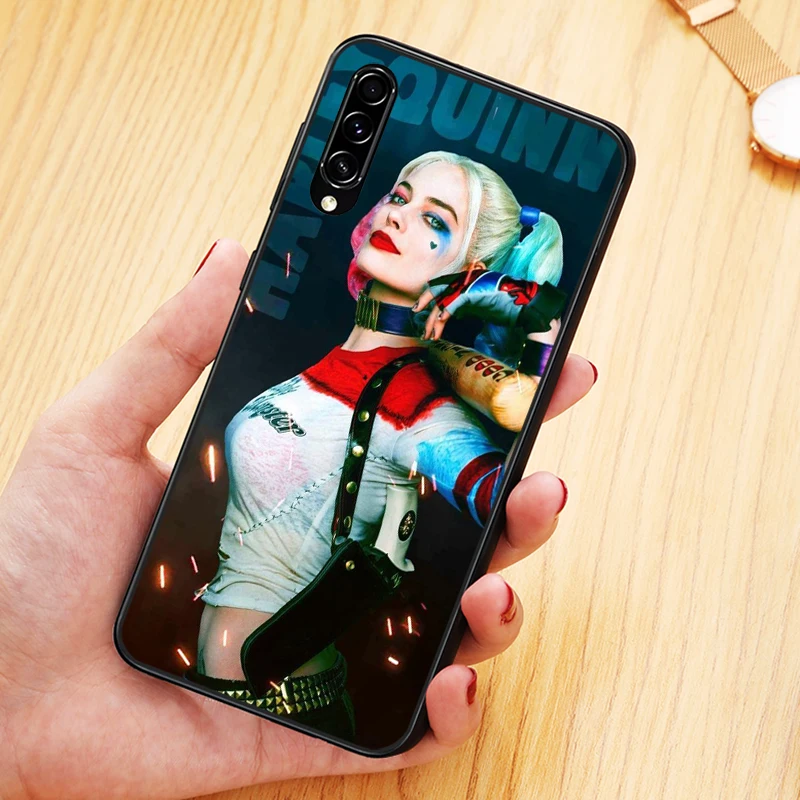 Чехол для телефона в стиле аниме Harley Quinn Samsung Galaxy A90 A80 A70 A60 A50 A40 A30 A20 A2 Core