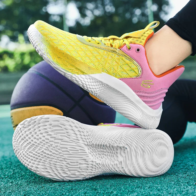 Outdoor Fashion Blue Platform Men's Basketball Sneakers Unisex Lightweight Breathable Sports Shoes for Men Women Zapatillas 2023