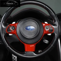 for 17 21 toyota 86subaru brz steering wheel large framesteering wheel button frame car interior decoration accessories
