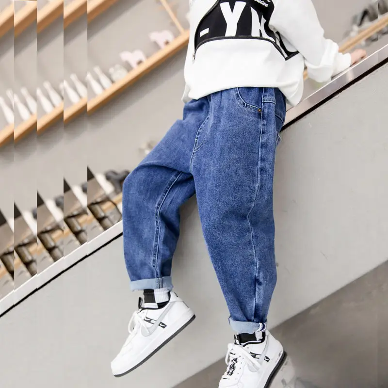 

Джинсы для девочек и мальчиков, на весну/Осень/зиму/лето