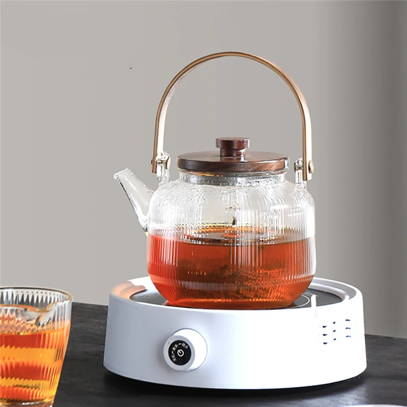 Mini electric pottery stove small tea maker glass pot boiling water for tea small induction cooker