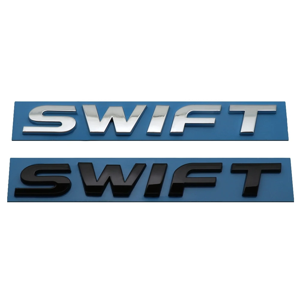 

ABS автомобильные задние багажные буквы значок эмблема наклейки для Suzuki Swift логотип автомобиля аксессуары модификации