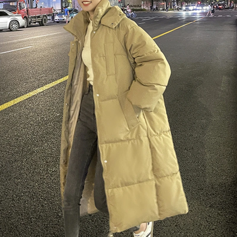 Women's Winter Jackets Padded Women Long Dowm Coats Lady Thickened Parkas Outdoors Padded Puffer Jacke Women Manteau Femme Hiver