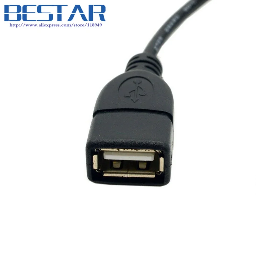 Фото 2 шт., 90 градусов вверх и вниз, угловой мини-USB типа B к USB, женский OTG-кабель 10 см, 25 см, 0,1 м, 0,25 м для планшета №4
