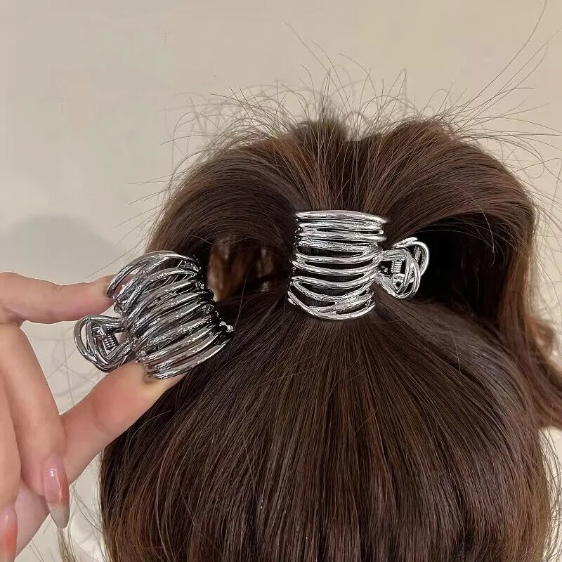 

Новинка 2023, корейский модный зажим для волос с фиксированным высоким конским хвостом, элегантный женский зажим для волос, украшения для волос для девочек