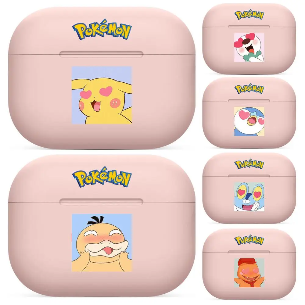 

Loving eye Pokemon For Airpods 1 2 pro case Protective Bluetooth Wireless Earphone Cover For Air Pods case air pod cases Pink cu