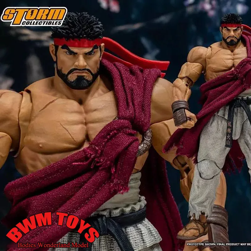 В наличии Storm Toys масштаб 1/12 Коллекционный боевой человек RYU 6-дюймовый мужской