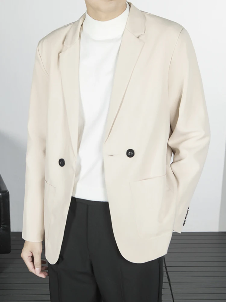 High Sense s Men's Spring and Autumn Young Sle Slim fit Casual British Suit Business Commuter Single West