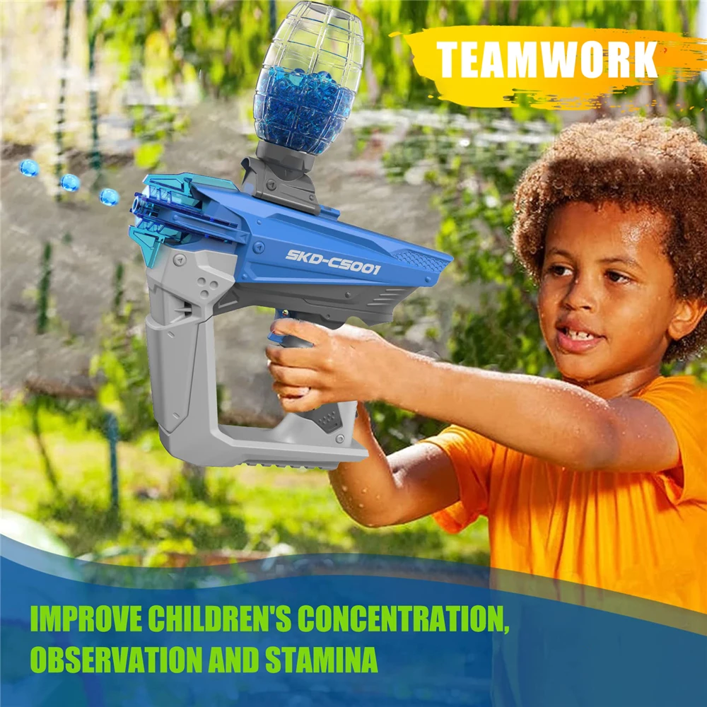 SKD001 пистолет с гелевыми шариками светодиодная подсветка светящиеся в темноте