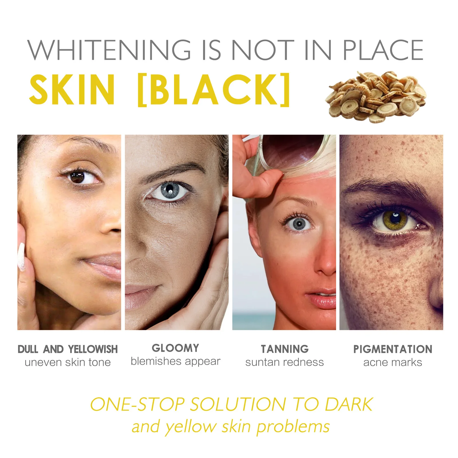 Антивозрастной крем для лица Astragalus снятие морщин осветление темных пятен тона