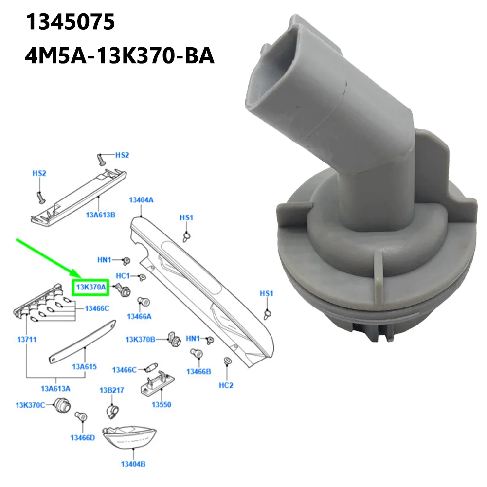 

Розетка лампы, лампочка, розетка для автомобиля, розетка для Ford Focus 2005-2013, Plug-and-play 1345075, 4M5A-13K370-BA, новинка