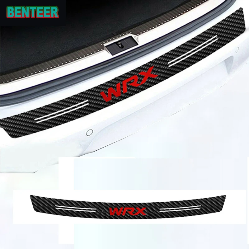 

Carbon Fiber Car Rear Bumper Sticker For Volkswagen POLO