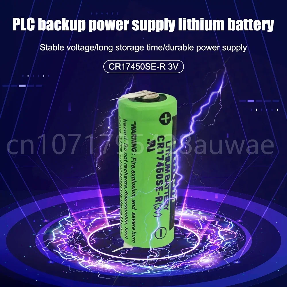 10 шт. новый CR17450SE-R (3 В) CR17450 CR17450SE с ножкой инструментальное оборудование литиевая