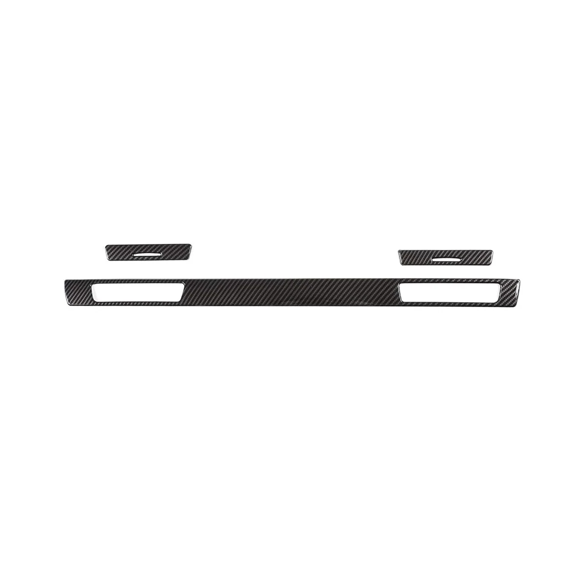 

Декоративные полоски для держателя стакана приборной панели, отделочные наклейки для BMW 3 серии E90 2005-2012, автомобильные аксессуары, АБС-карбон