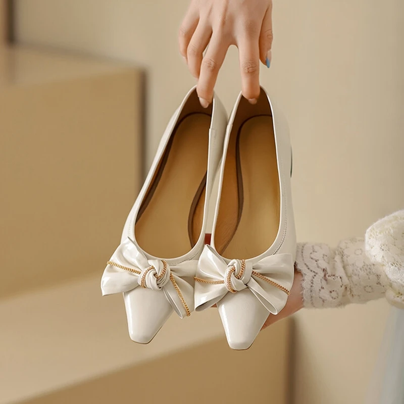 

Женские туфли-лодочки из спилка, с квадратным носком, на низком каблуке