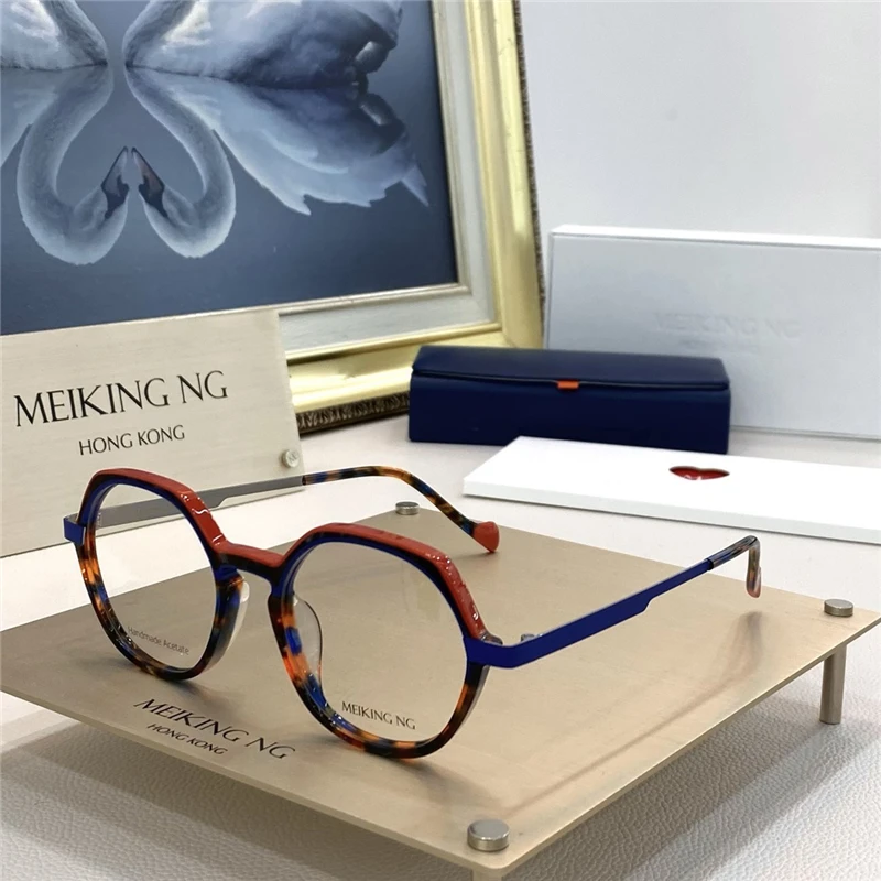 Оптические очки для мужчин и женщин ретро-дизайнер 2420 модные овальные оправы из