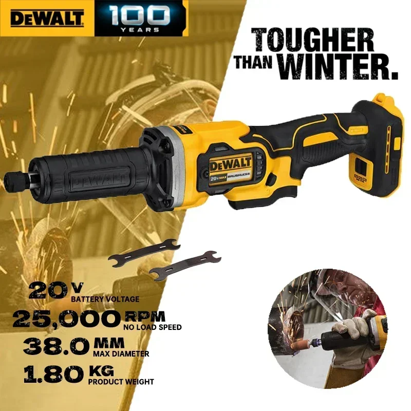 

DEWALT DCG426 полировальная машина прямая шлифовка 20 в литиевый Электроинструмент бесщеточная Беспроводная переменная скорость Dewalt шлифовальная машина