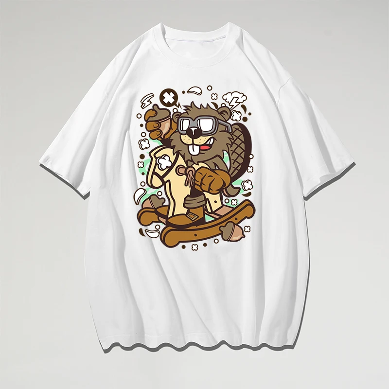 

Colored Rock Band New For Men T Shirt Workout Graffiti Print Goth Under Shirt Pure Cotton Sweet Summer Blusa