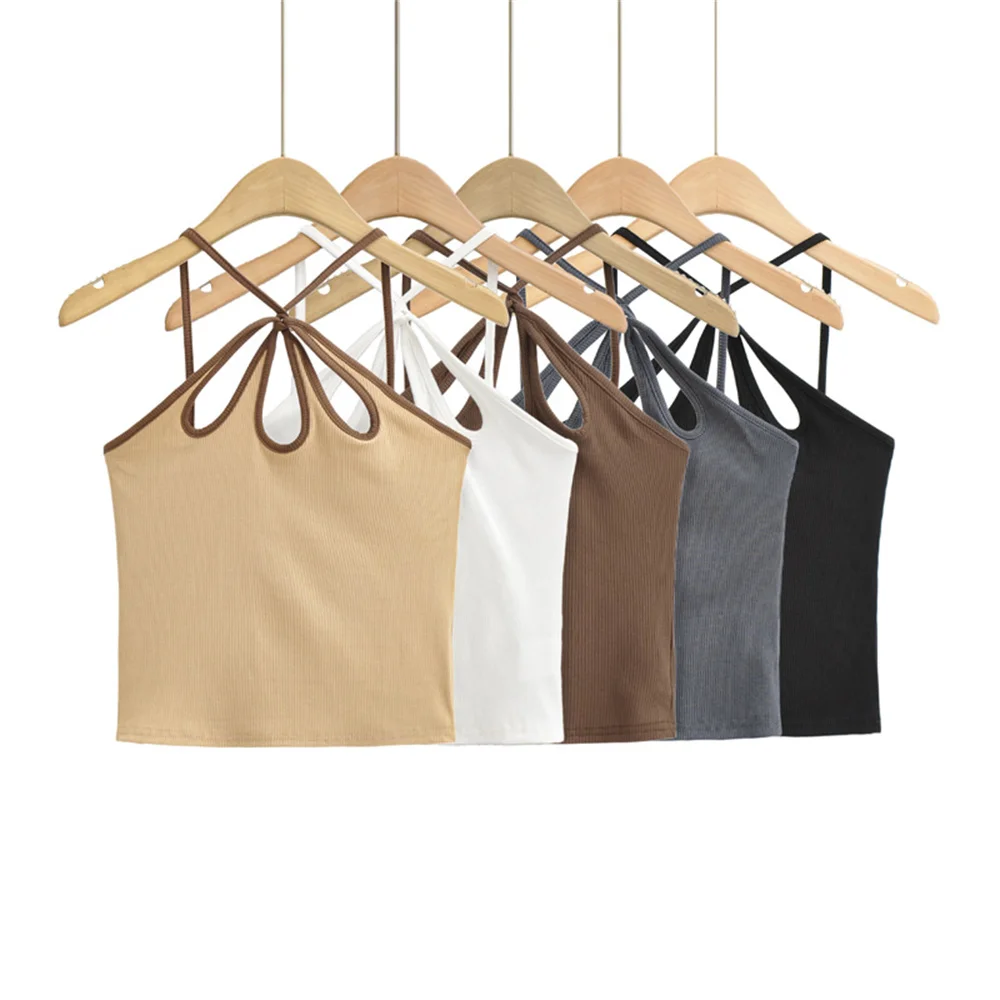 

Summer new street fashion solid color strapless suspenders for women, sexy short tight elastic suspenders for women