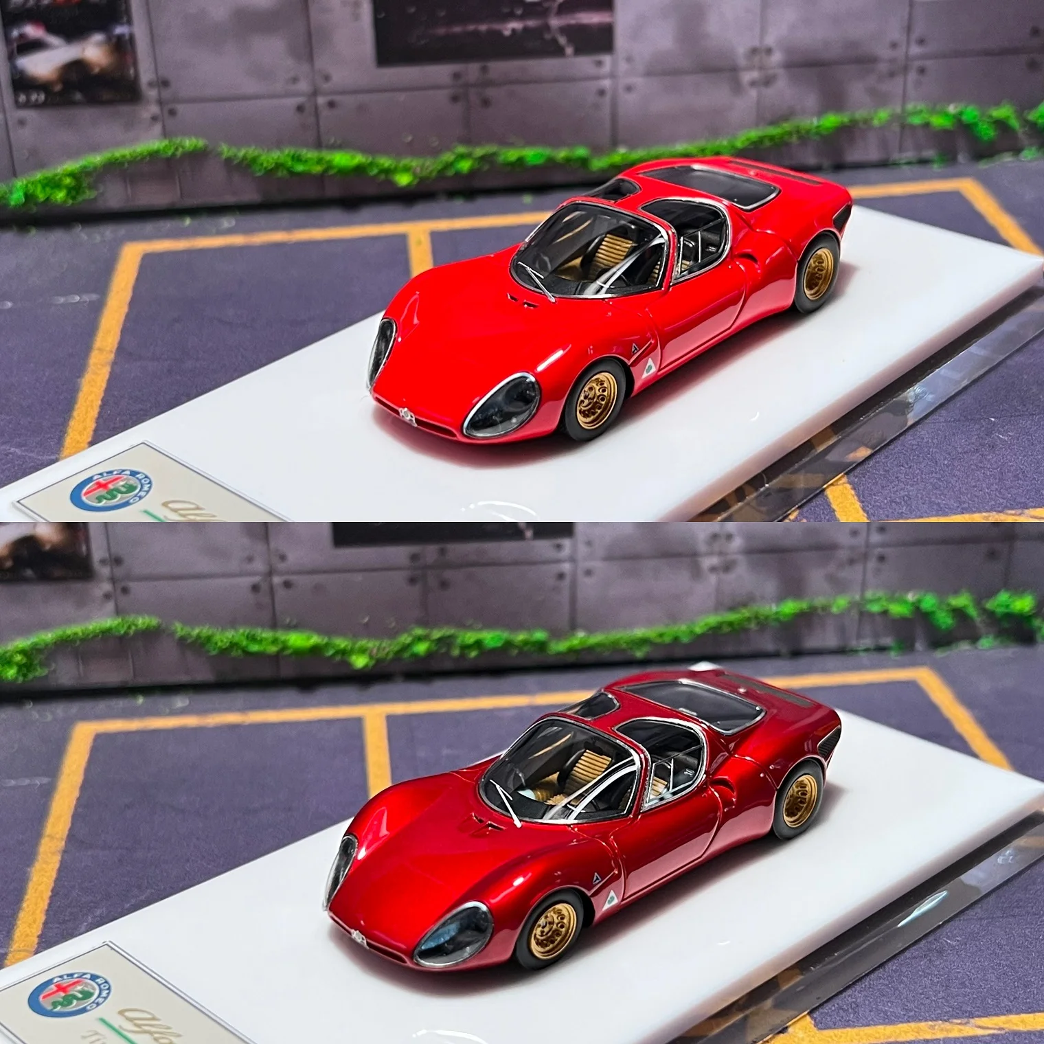 

Модель автомобиля под давлением DMH 1:64 Alfa Tipo 33