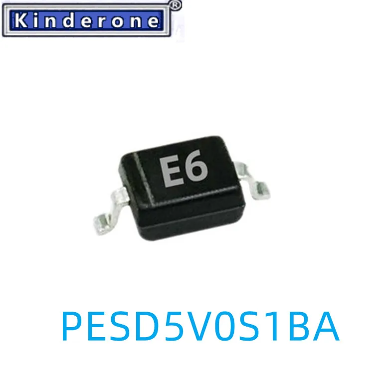 10-100PCS PESD5V0S1BA  E6 SOD-323 ESD 100% NEW  electronic