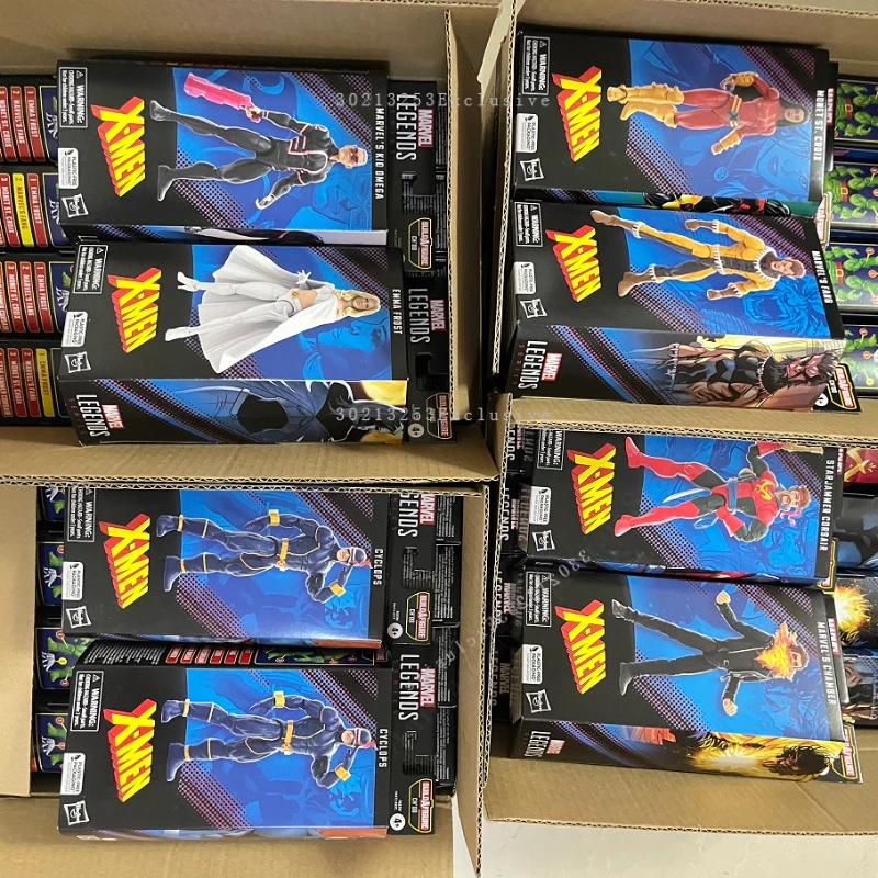 In Stock Marvel Legends Kid Omega Corsair Chamber Emma Frost Cyclops Monet St. Croix Fang Ch'od BAF Wave 6