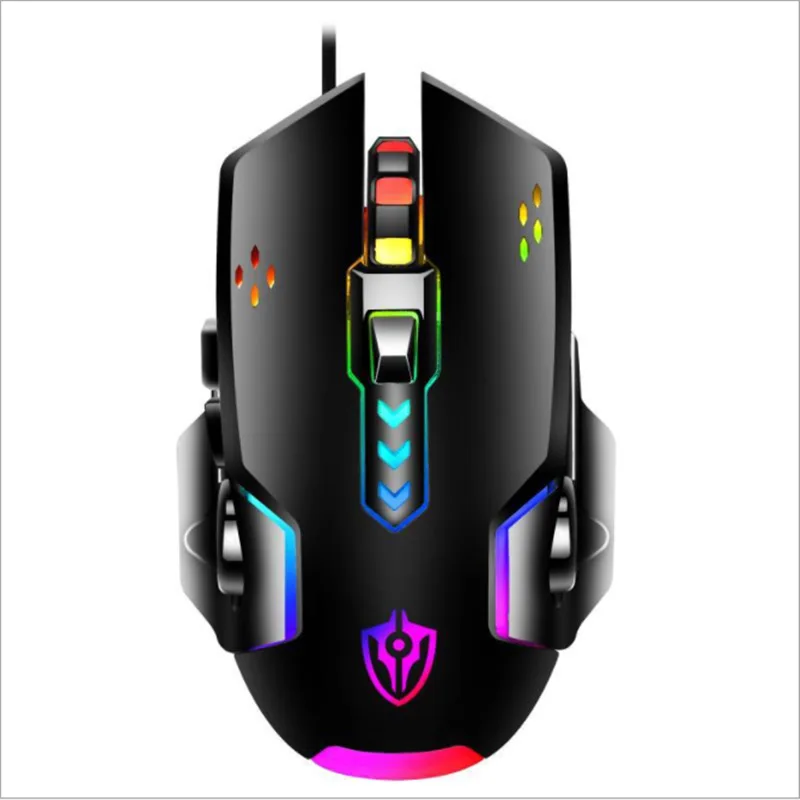 

Wired Gaming mouse 1600DPI LED Optical USB 6 buttons mouse Ergonomically Designed Game Mouse Wired For PC Laptop Game