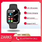 Смарт-часы ZARKS IWO W27 Pro, NFC, Беспроводная зарядка, Bluetooth, пульсометр