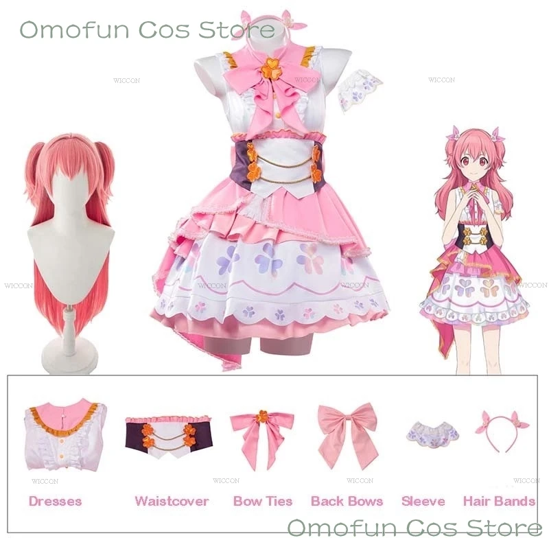 Индивидуальный дизайн для косплея Airi Momoi Sekai красочный сценический костюм одежда