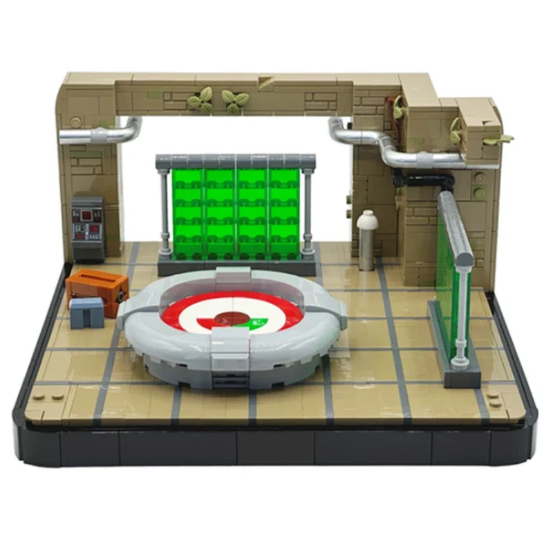 Звездная модель фильма Moc строительные блоки база Rebel Стратегический центр