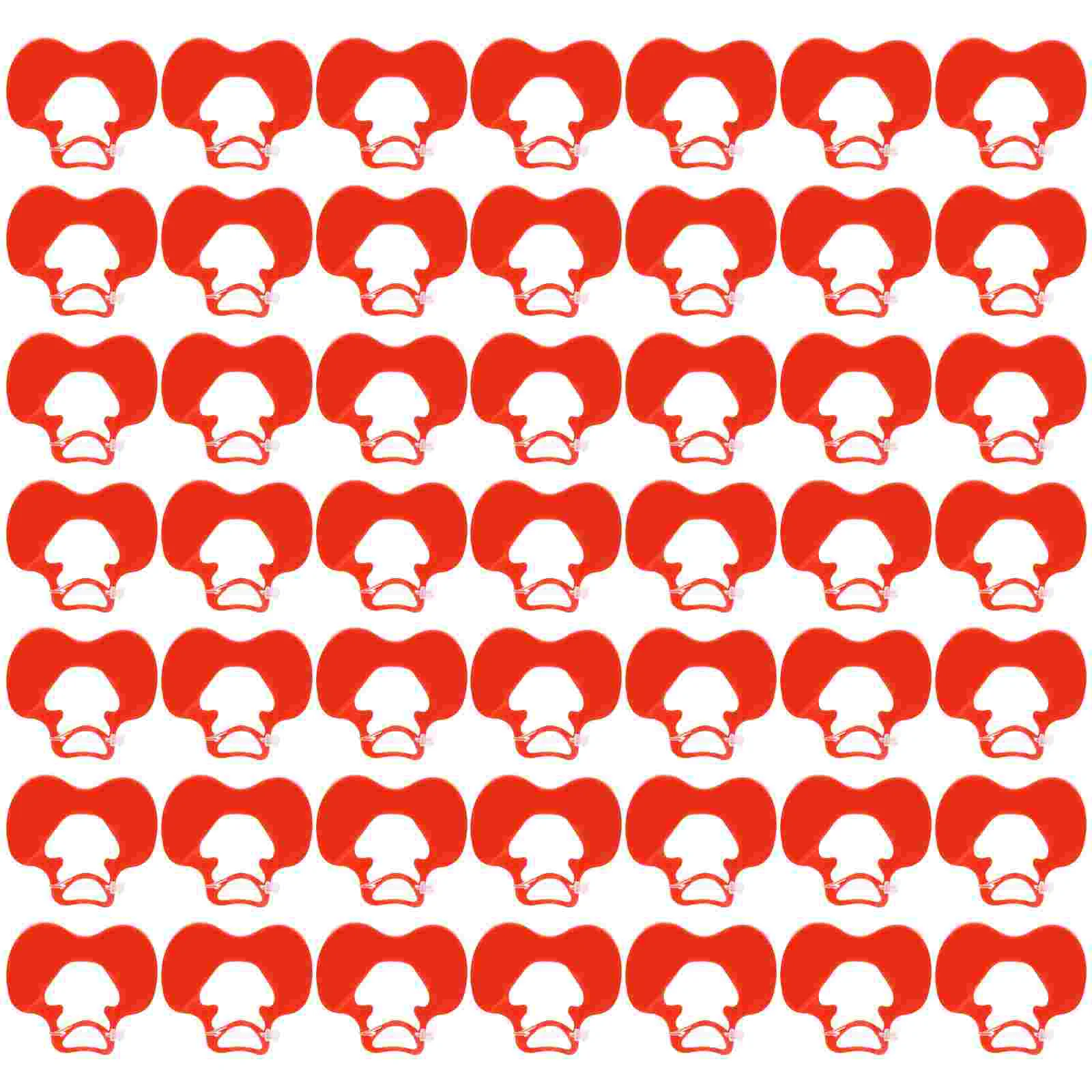 50 шт. гусиные очки для глаз пластиковые Muscovy с повязкой на глаза защита от