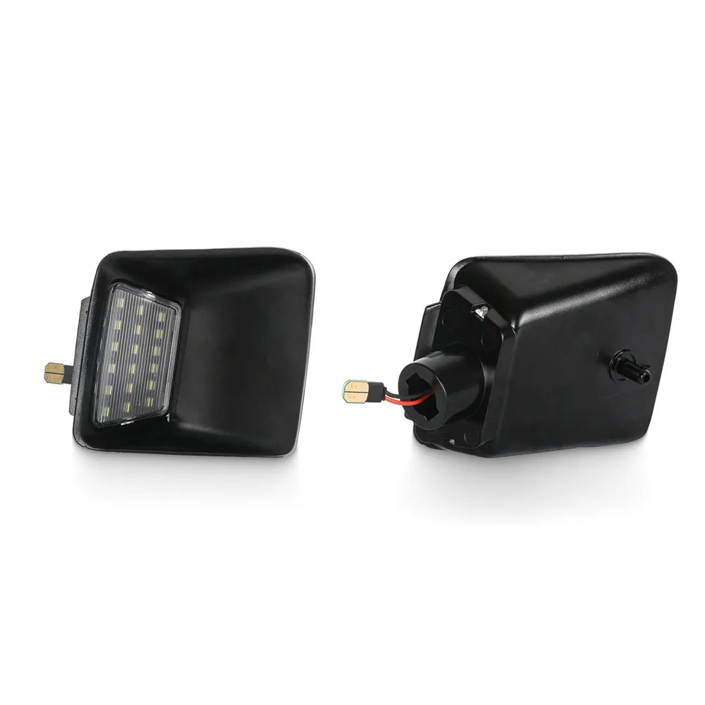 2 светодиодных лампы для номерного знака заднего номера комплект автомобильных