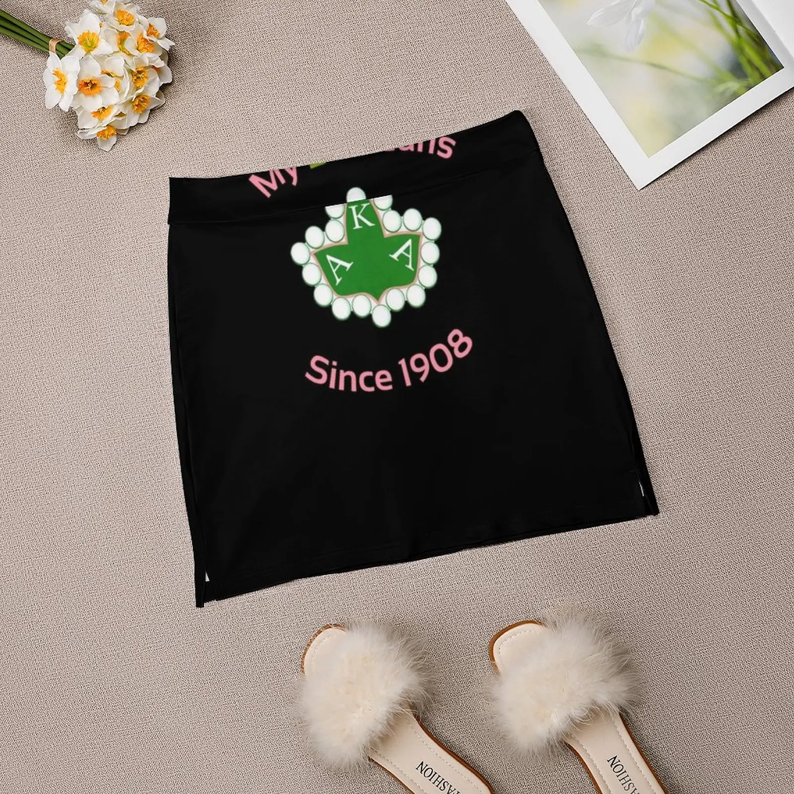 Alpha Aka My 20 Жемчуг с 1908 Юбки Женская мода 2022 Брючная юбка Мини-юбки Офисная короткая