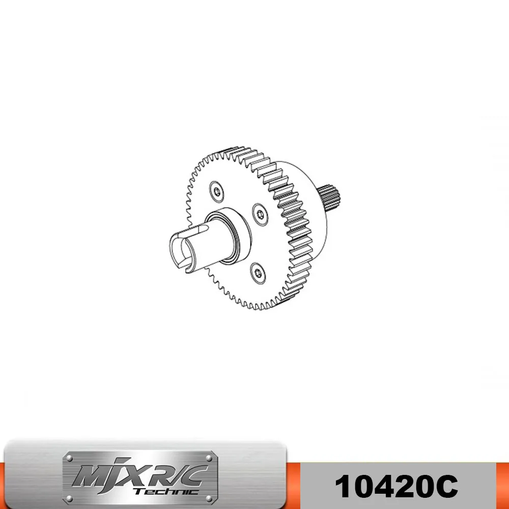 Центральный дифференциал MJX Hyper Go 10208 — номер детали 10420C