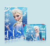 disney forzen puzzle elsa anna princess puzzles early childhood educational toys home decoration gril room wall art crafts