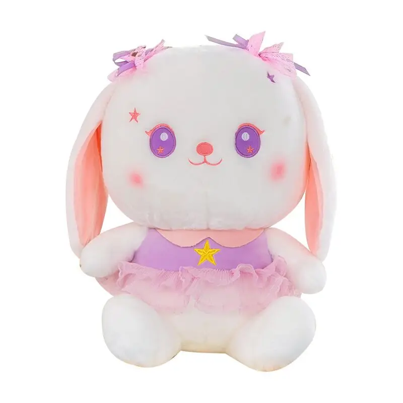 Lolita Style Rabbit Plush Doll Stuffed Toys Girl Birthday Gift 30CM