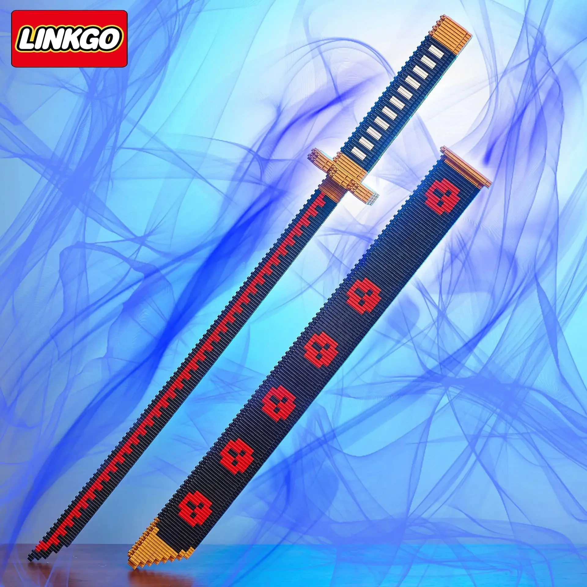 Фото Строительные блоки Linkgo Sword Demon Slayer Roronoa Zoro Sandai Kitetsu DIY собранный алмазный соединитель мини-кирпичная фигурка игрушки №5