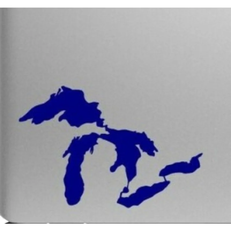 Наклейки для украшения автомобиля Great Lakes Michigan виниловая наклейка/наклейка на