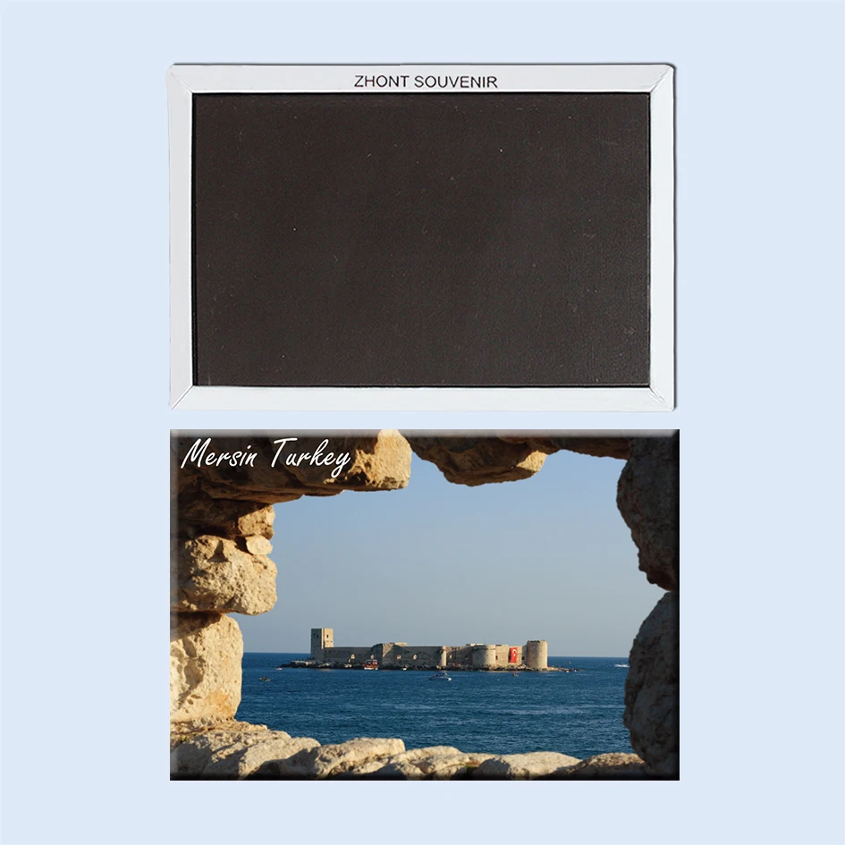 

Mersin Turkey gifts for friends 22743 Souvenirs of Tourist Landscape Magnetic refrigerator
