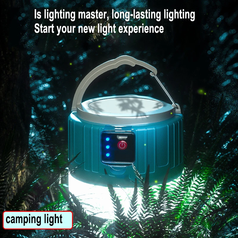 Camping Light Rechargeable Lantern  Emergency Light outdoor Hanging Tent Bulb emergency equipment tent light